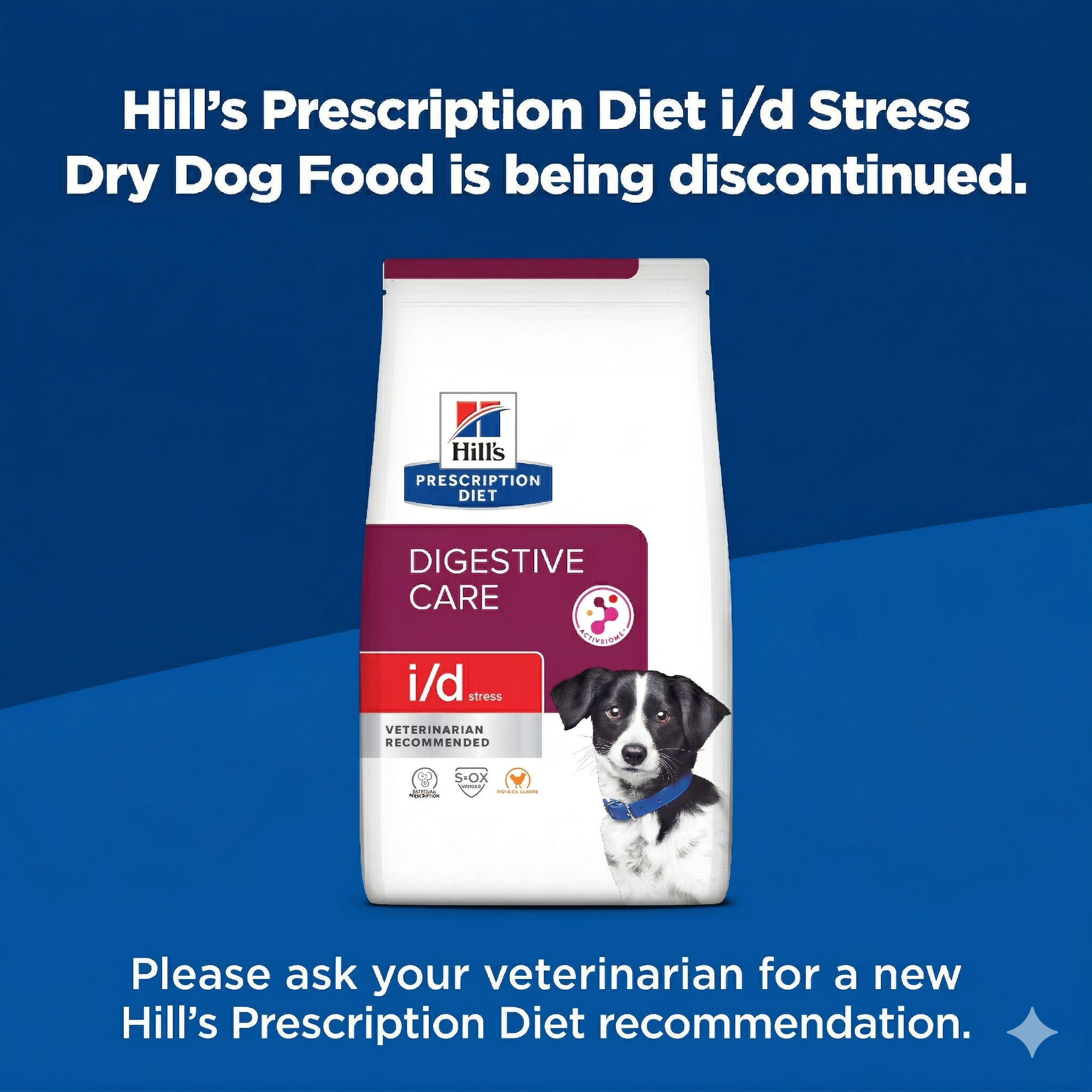 i/d Stress Digestive Care Dog Food – Hill's Pro Staff Feeding