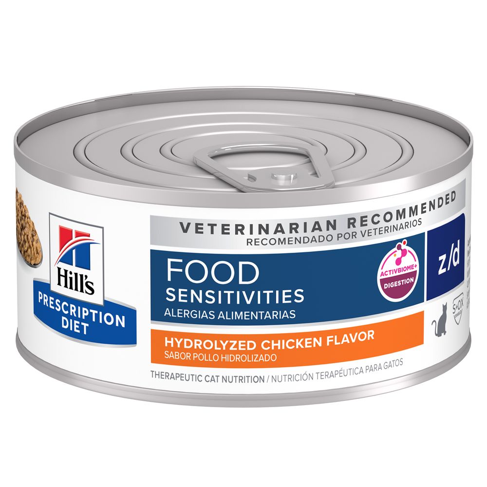 z/d Skin/Food Sensitivities Cat Food