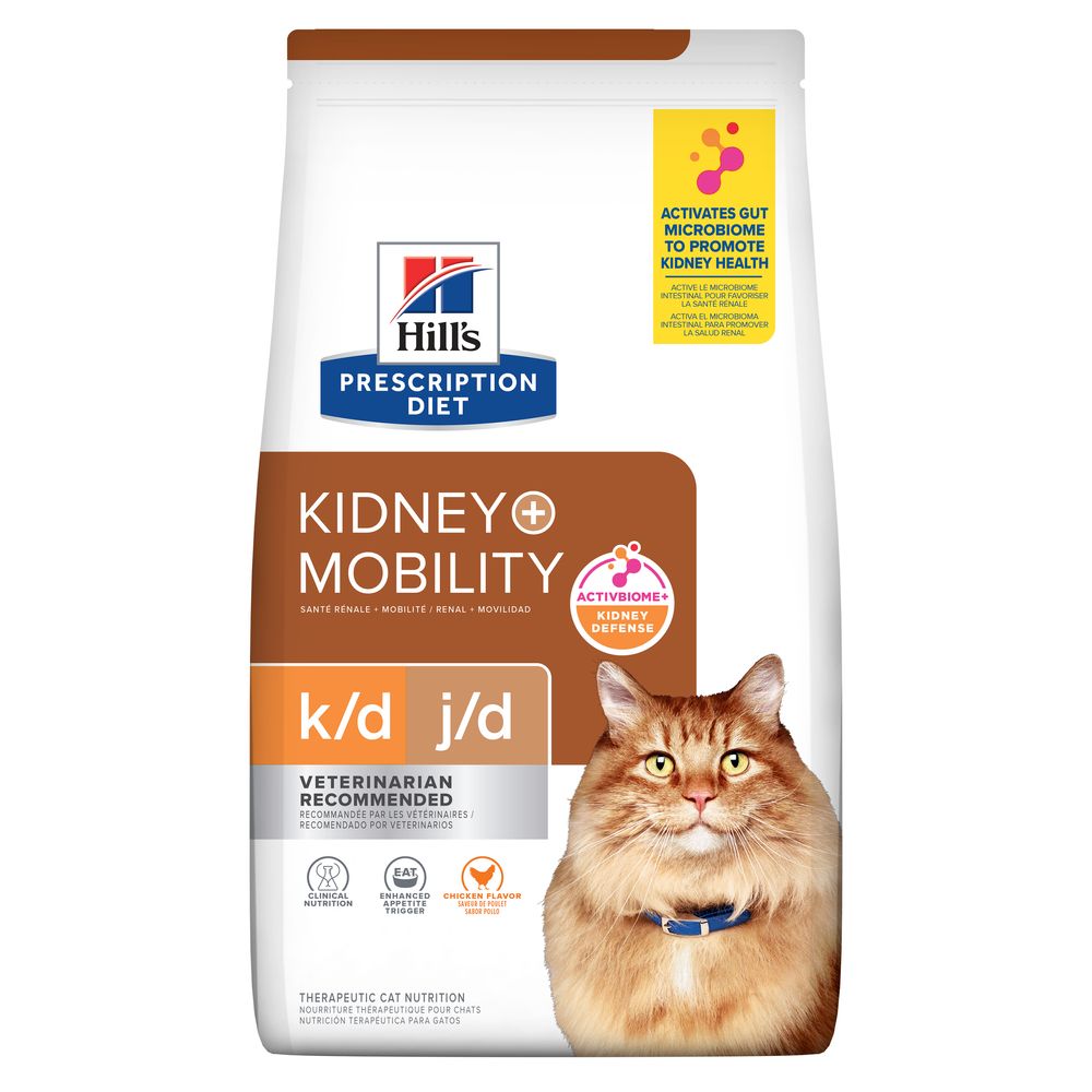 k/d + j/d Kidney + Mobility Cat Food