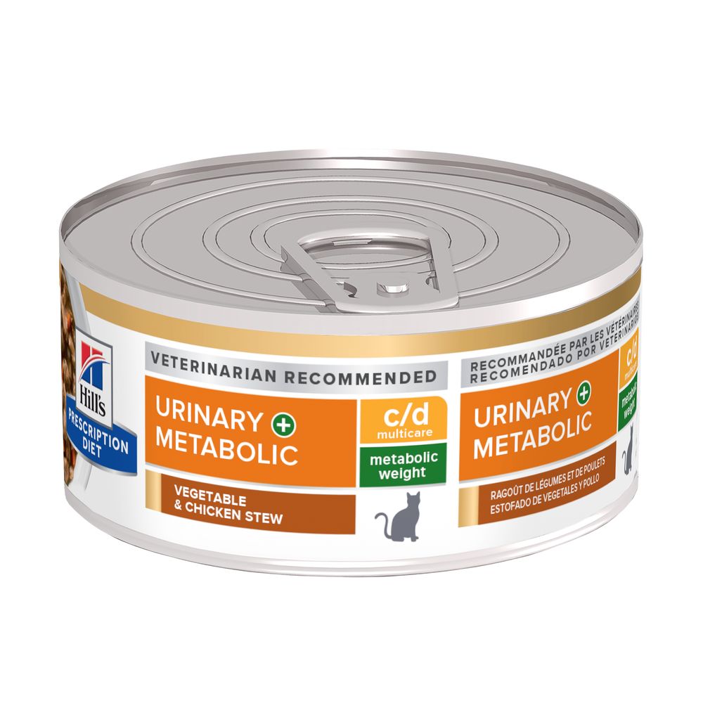c/d Multicare + Metabolic Weight, Urinary Care + Weight Cat Food