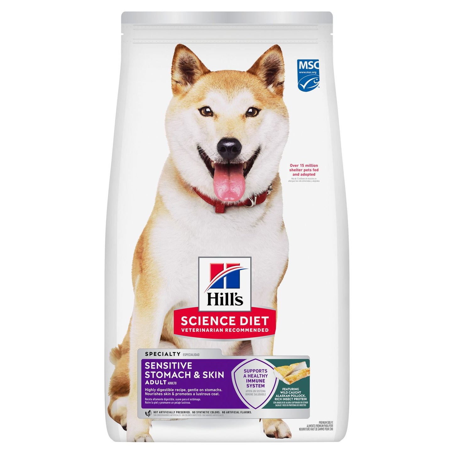 Hill's Science Diet Sensitive Stomach & Skin Pollock Meal & Insect Recipe Dog Food