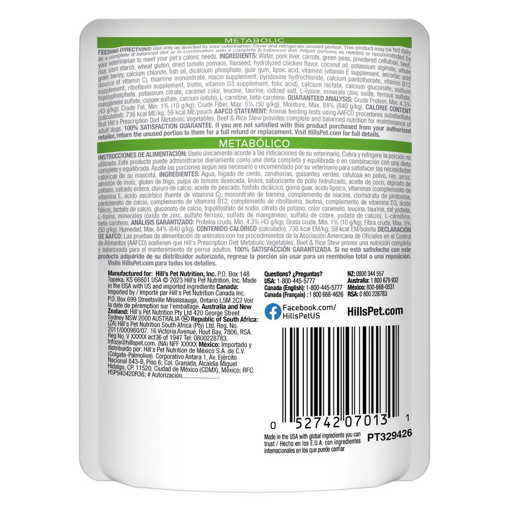 Metabolic Dog Food