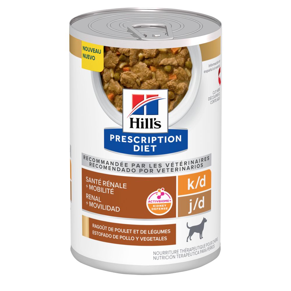 k/d Kidney Care + j/d Joint Care Dog Food