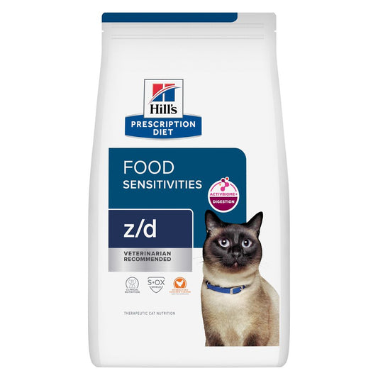 z/d Skin/Food Sensitivities Cat Food
